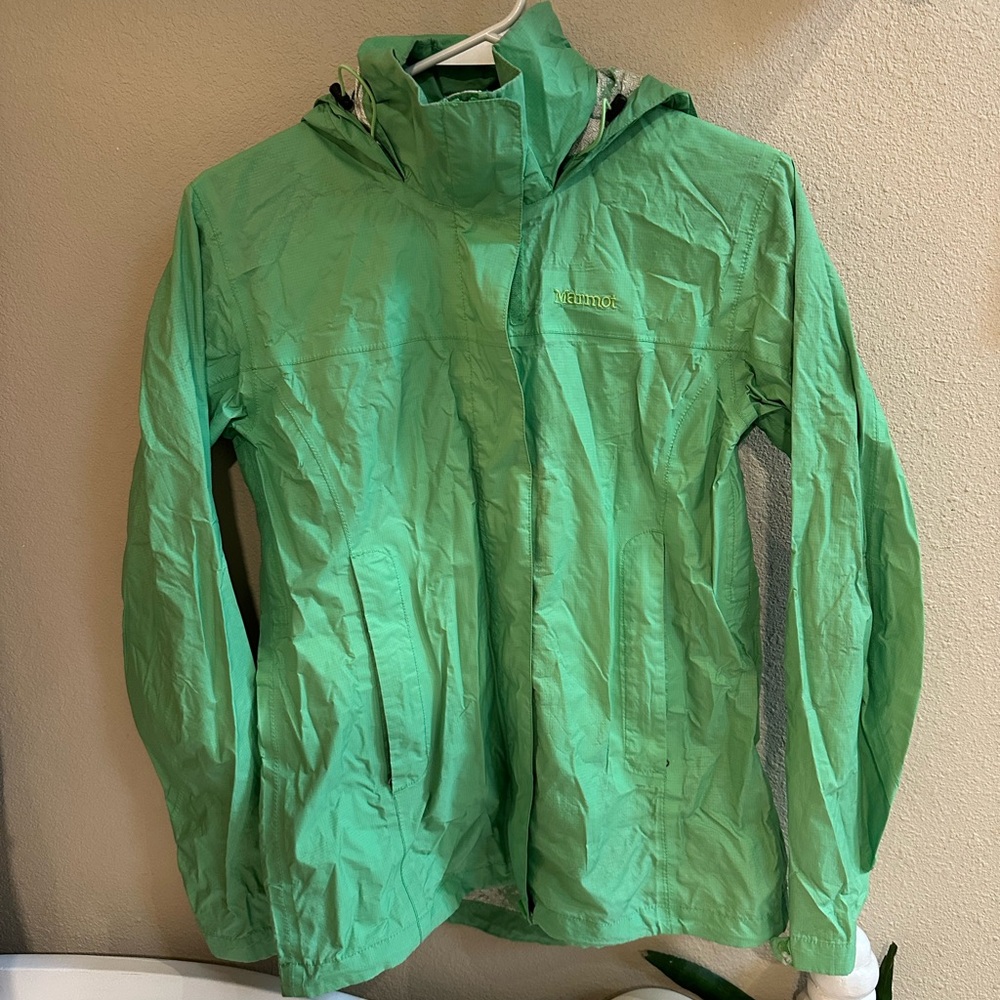 Marmot Vibrant Green Outdoor Jacket